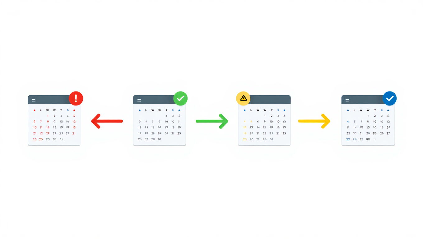 Business coach calendar management guide showing unified scheduling dashboard