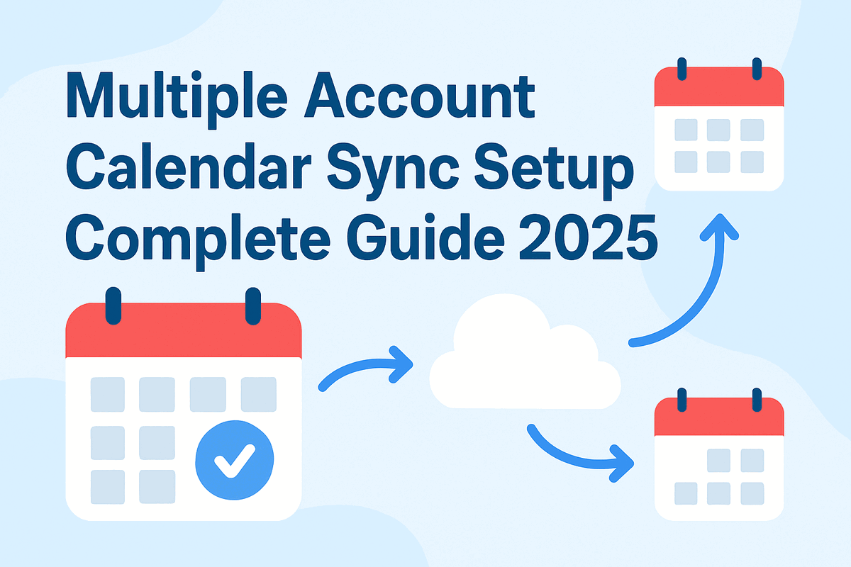 Management consultant calendar management guide showing unified scheduling dashboard
