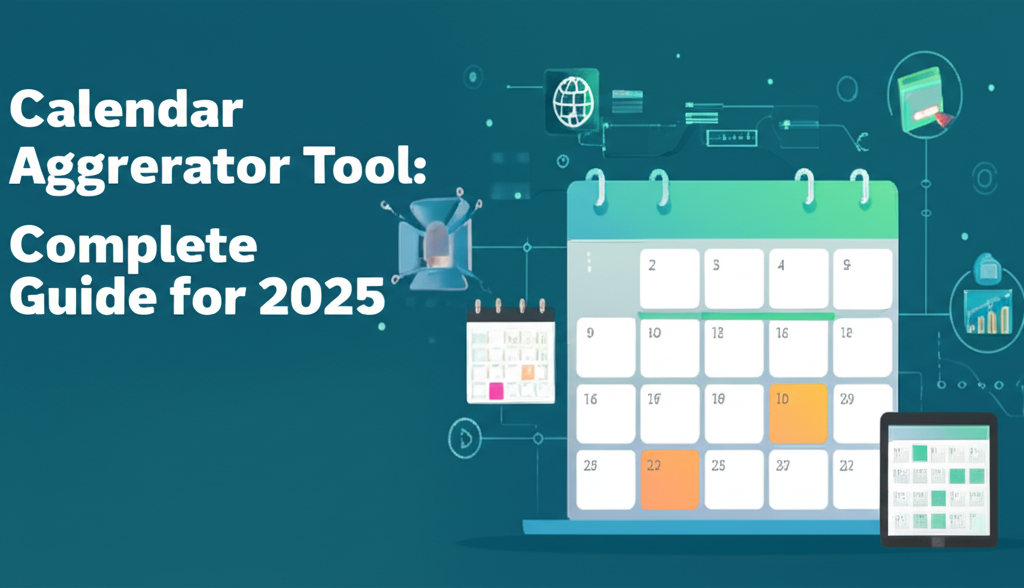 Marketing manager calendar management guide showing unified scheduling dashboard