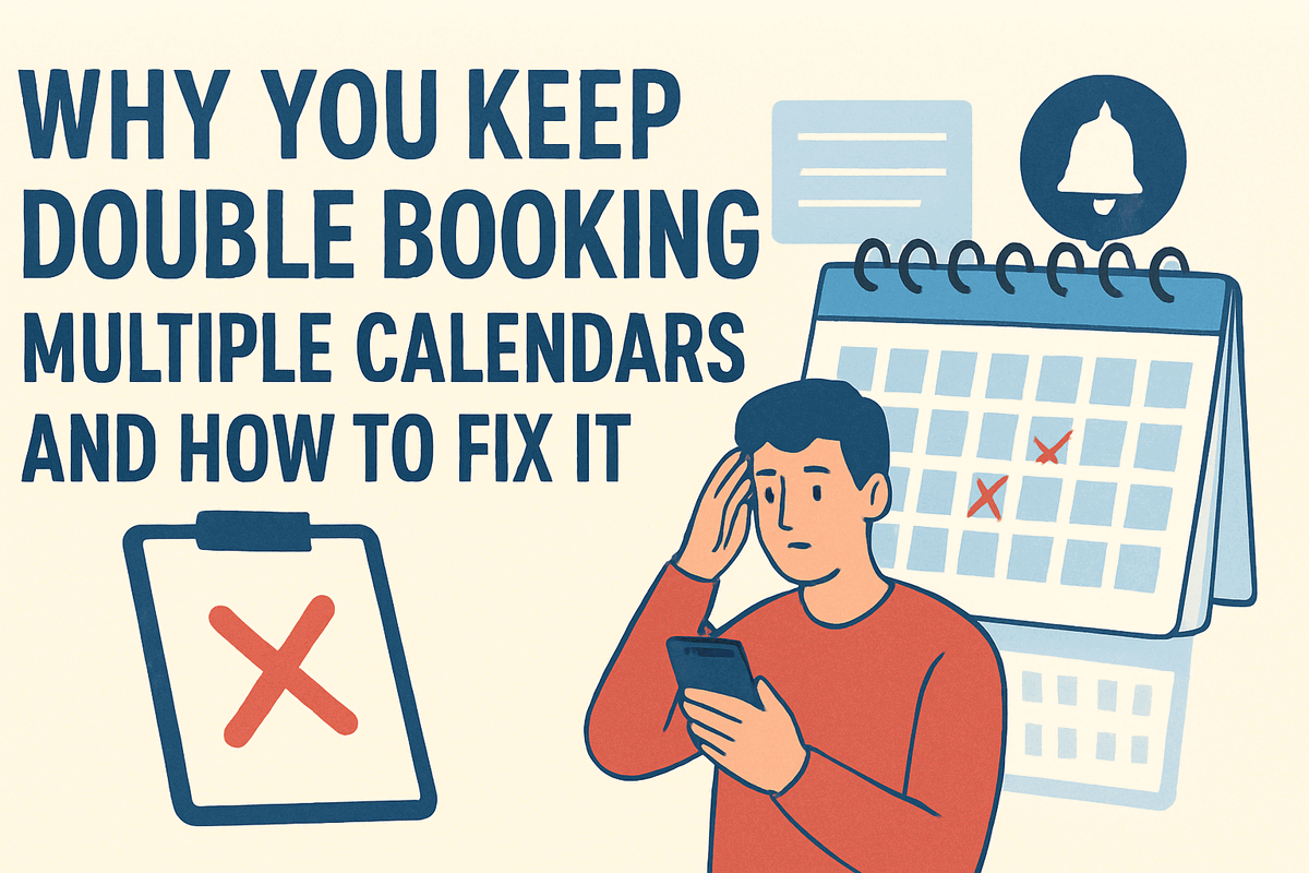 Recruiter calendar management guide showing unified scheduling dashboard