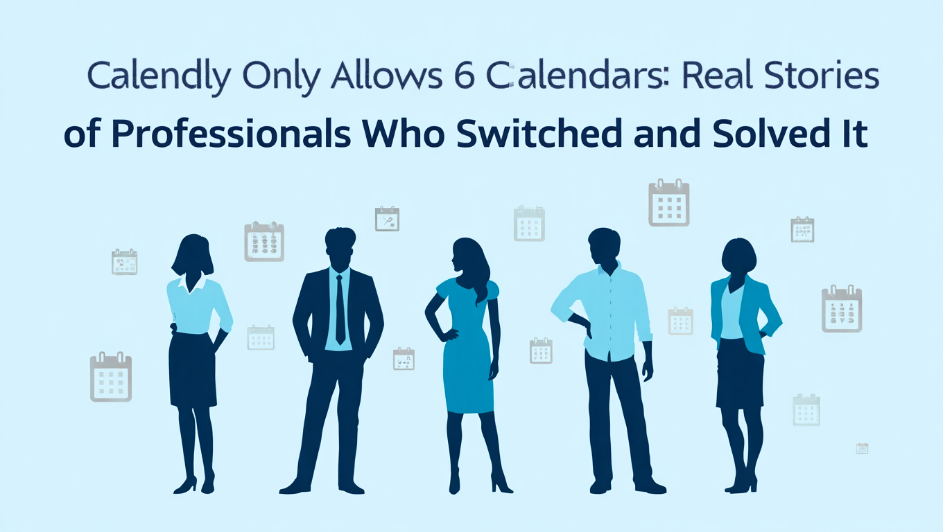 Scrum master calendar management guide showing unified scheduling dashboard
