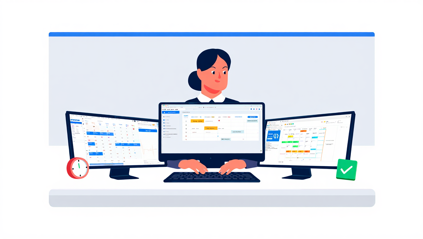 Google Calendar and CalendHub integration guide showing sync setup
