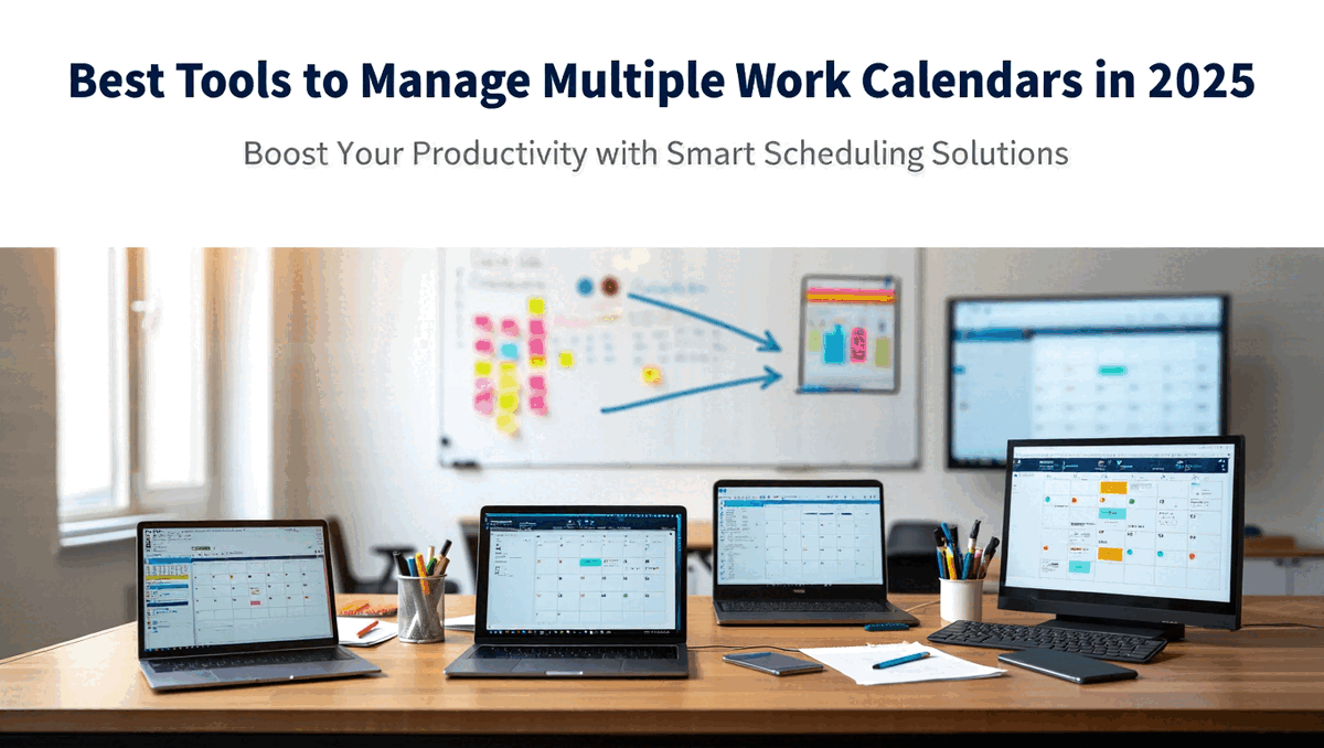 Comparison chart showing best tools manage multiple work calendars features and capabilities side-by-side for evaluation